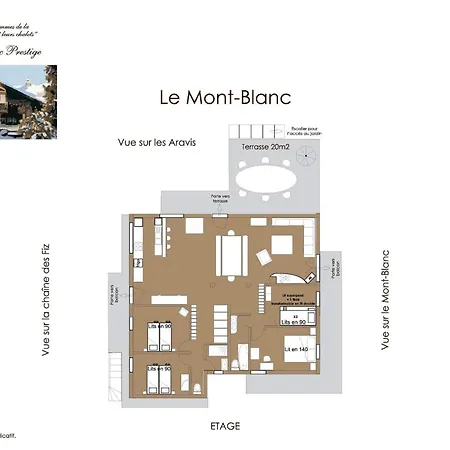 Apartment Le - Le Mont Blanc - 9 Pax *